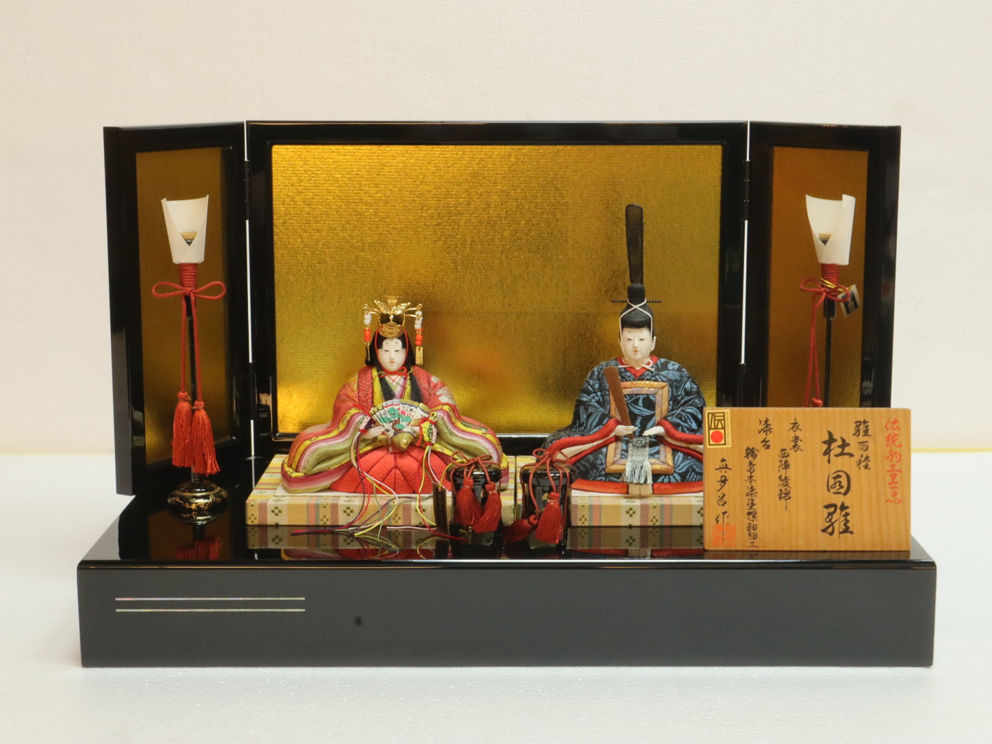 金林真多呂　杜国雛(親王飾り）